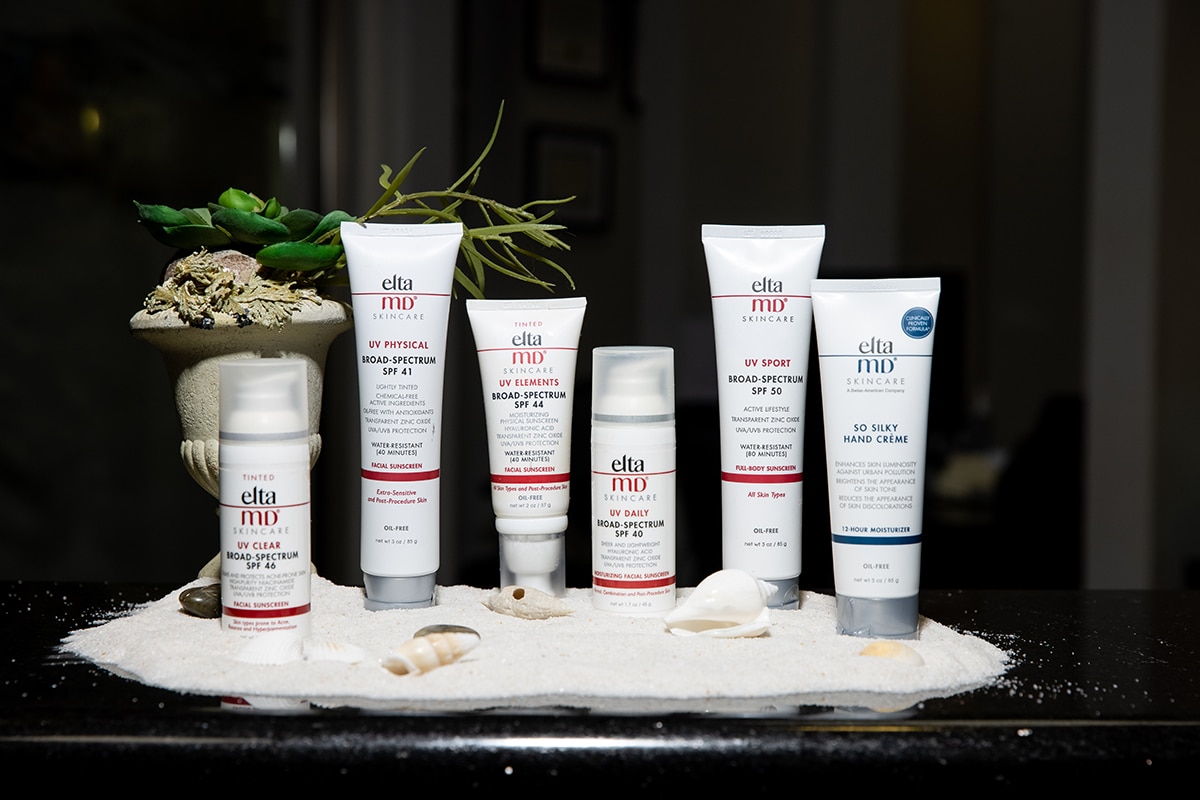 EltaMD Products on display